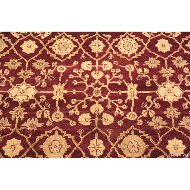 One-of-a-Kind Rectangle 13'8" X 16'4" Hand Knotted Area Rug