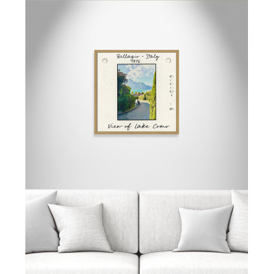 Belaggio, Italy - View of Lake Como Print by Susan Jill