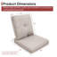 Coussin de siège / dossier d'extérieur Schutt-2102413372-2115666450