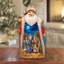 Christmas Figurine in Red/Brown/Blue/White