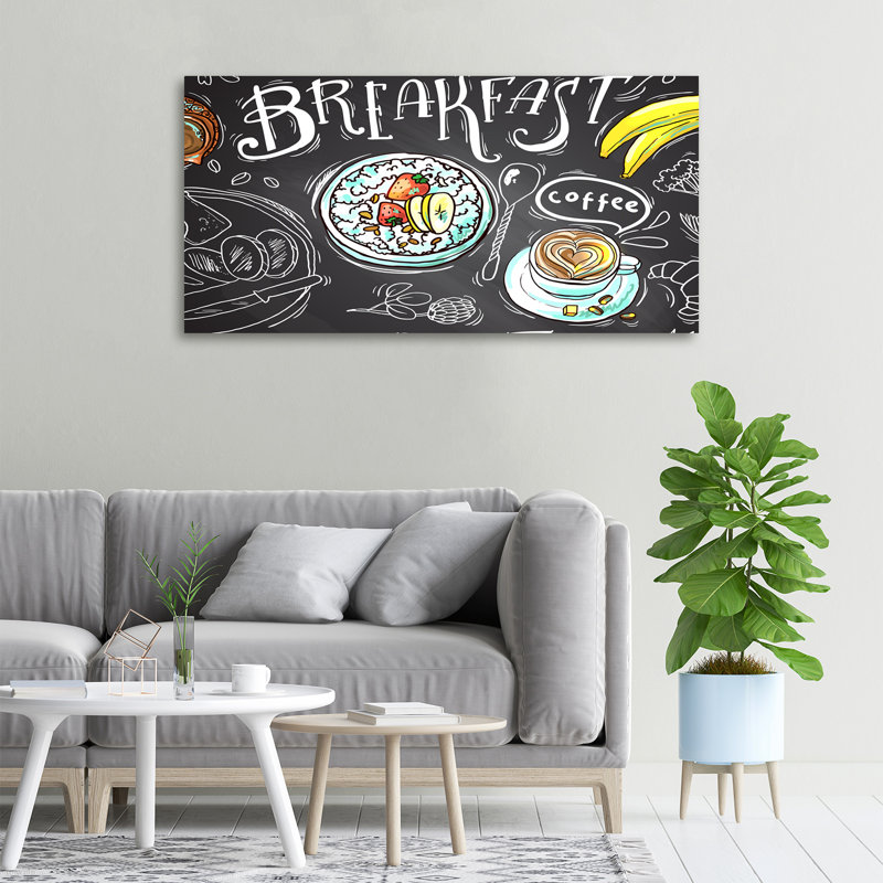 Breakfast - No Frame Print on Canvas