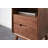 16.5"W Black Walnut Fully-assembled Nightstand with 2 Drawers-105848662-102298773
