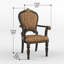 Traditional Formal Armchairs Set of 2
