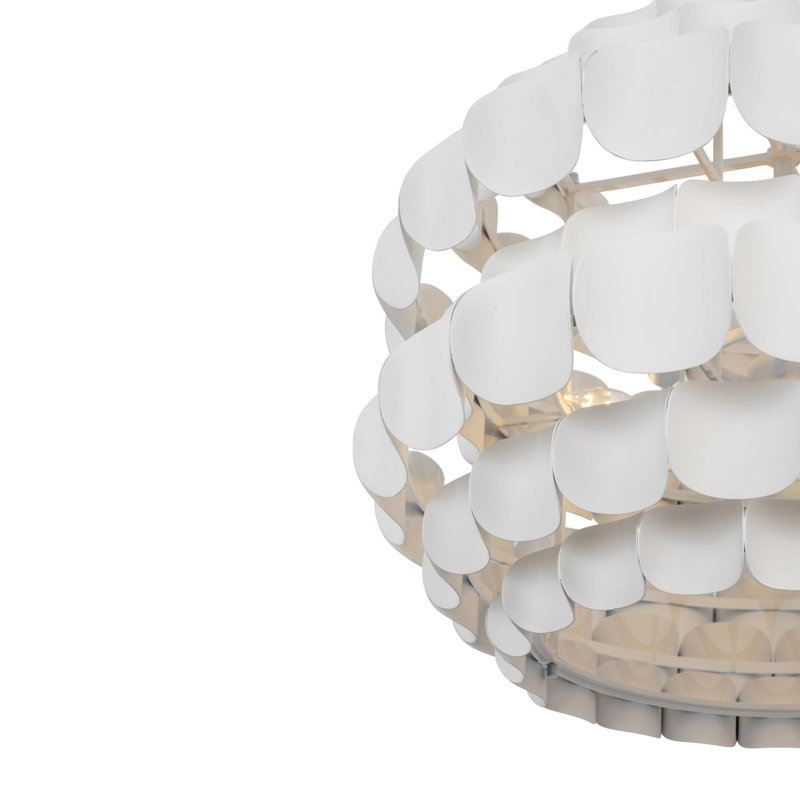 Swoon 6-Light Pendant, Matte White