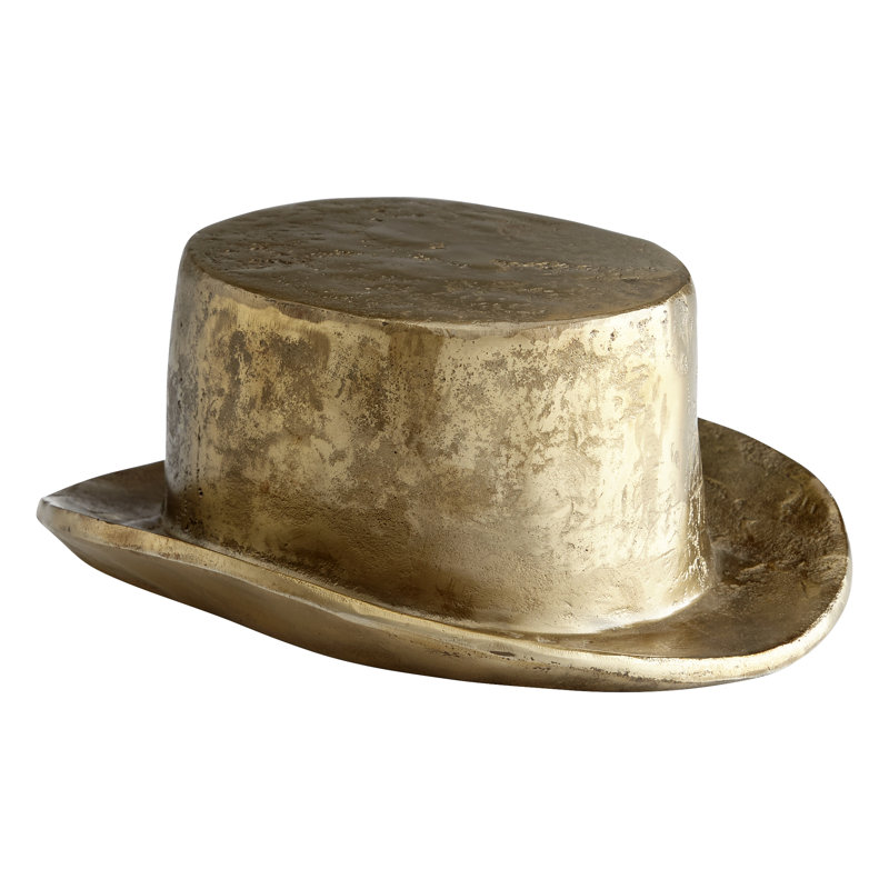 Sculpture chapeau, Or