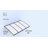 Palram - Canopia Herald 7' W x 4' 6" D Polycarbonate Galvanized Steel Convex Door and Window Awning Gray/Diffused Clear-94128950
