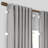 Ballast Cotton Semi Sheer Curtain Single Panel-2061596632-2137973665