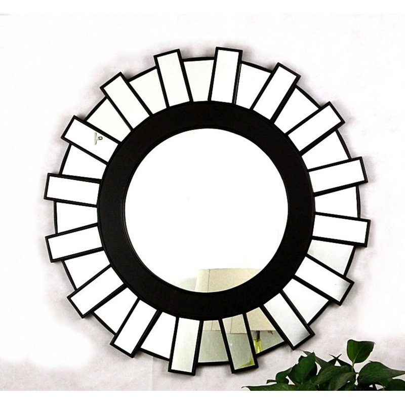 Miroir mural biseauté