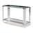 Codman 120cm Glass Top Console Table