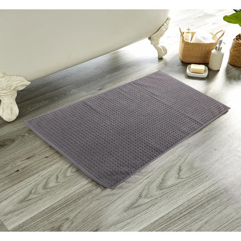 Non-Slip Bath Mat, Grey