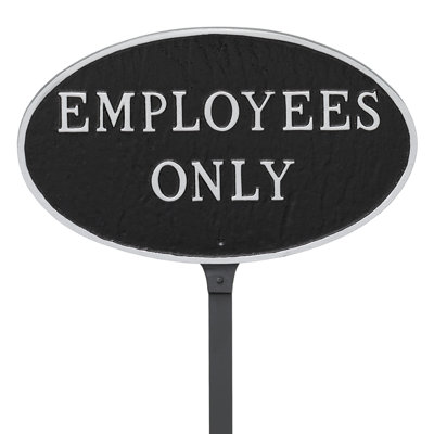 Weather Resistant Metal Garden Sign