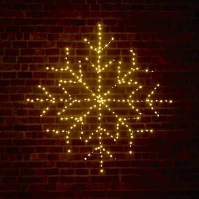 Metal and Plastic Wall Mounted and Hanging Christmas Decoration
