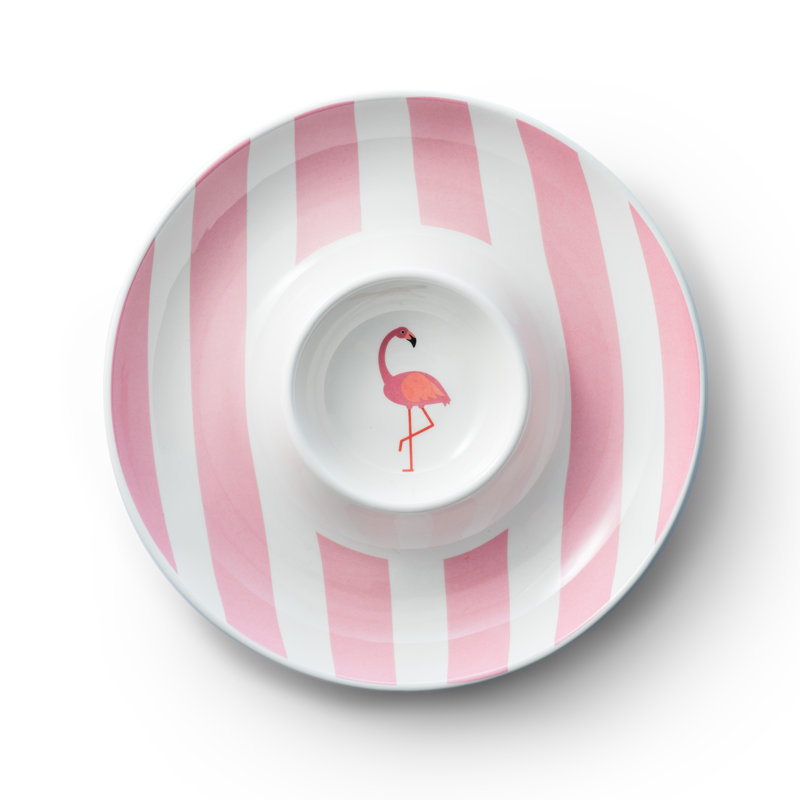 Jill Zarin Flamingo Chip & Dip