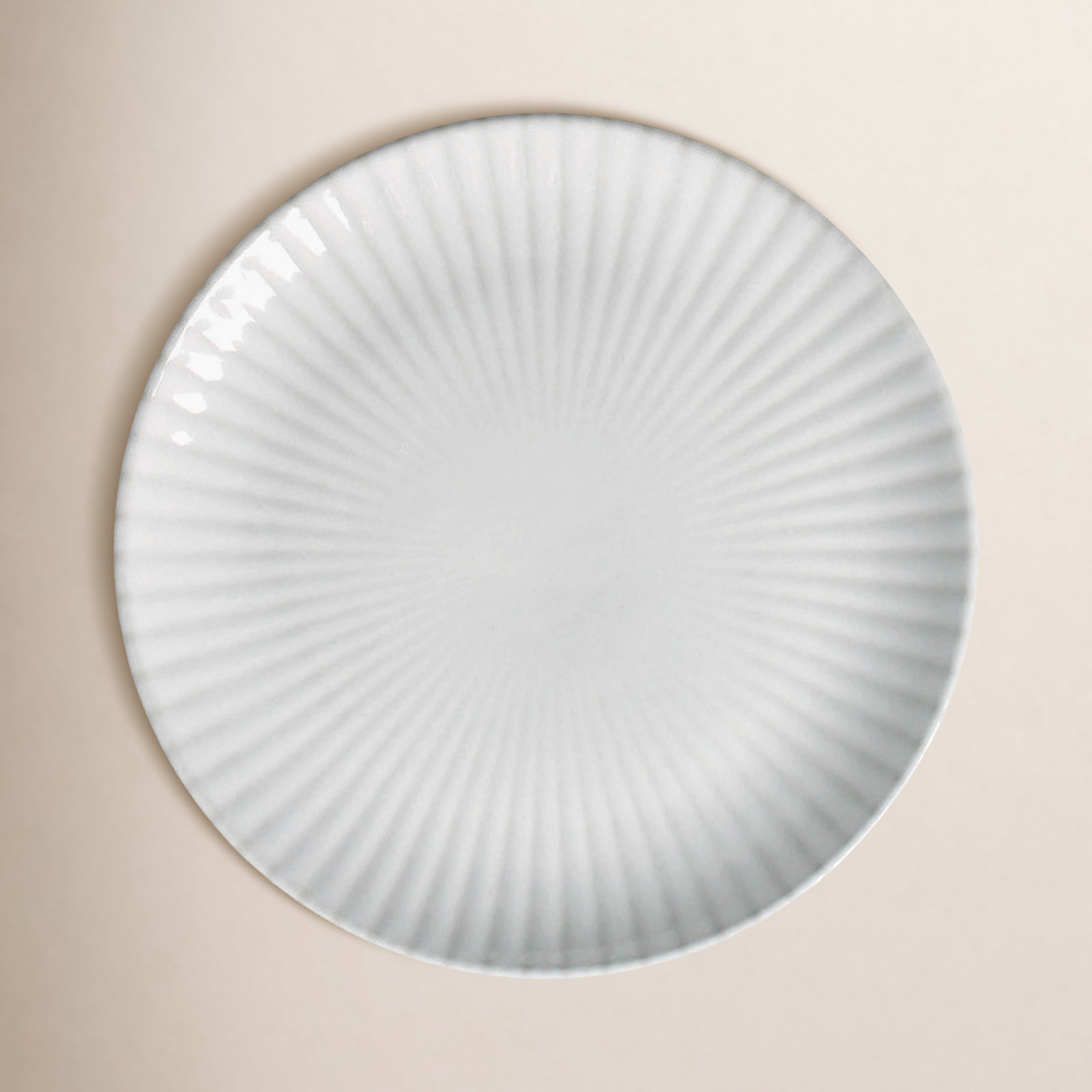 Magari 8" Salad Plate, White