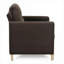 Canapé d'appoint 1 place, siège simple confortable pour le salon, petits espaces, canapé simple rembourré pour adultes, plusieurs options de couleurs