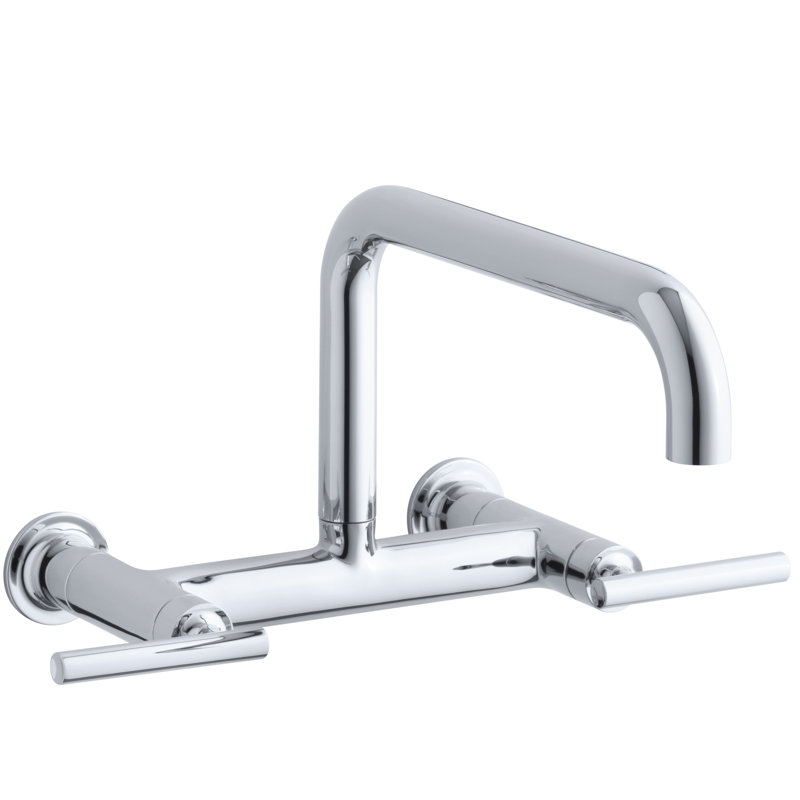 Purist® Bridge Faucet, Polished Chrome