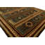 Slate Hand Knotted Wool Southwestern Area Rug in Gray/ Ivory/ Black/ Rust/ Blue/ Gold-48232045