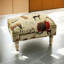 Enes 40cm Wide Rectangle Animal Print Ottoman with Storage, Hand-Finished Footstool, Stylish and Functional Decor