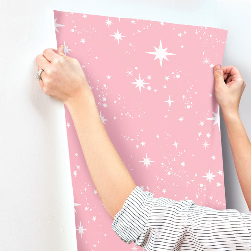 Papier peint Twinkle, Rose