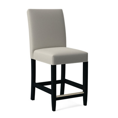 Manhattan Upholstered Stool with Solid Wood Frame