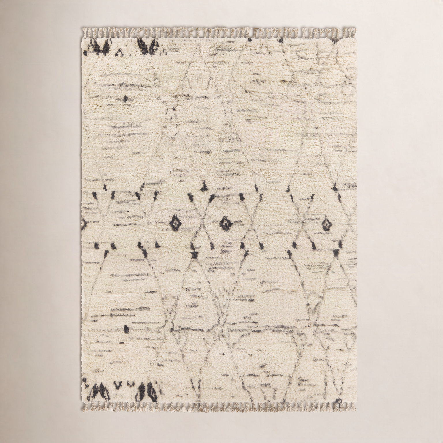 Clive Hand-Knotted Moroccan Rug, Rectangle 2' x 3'