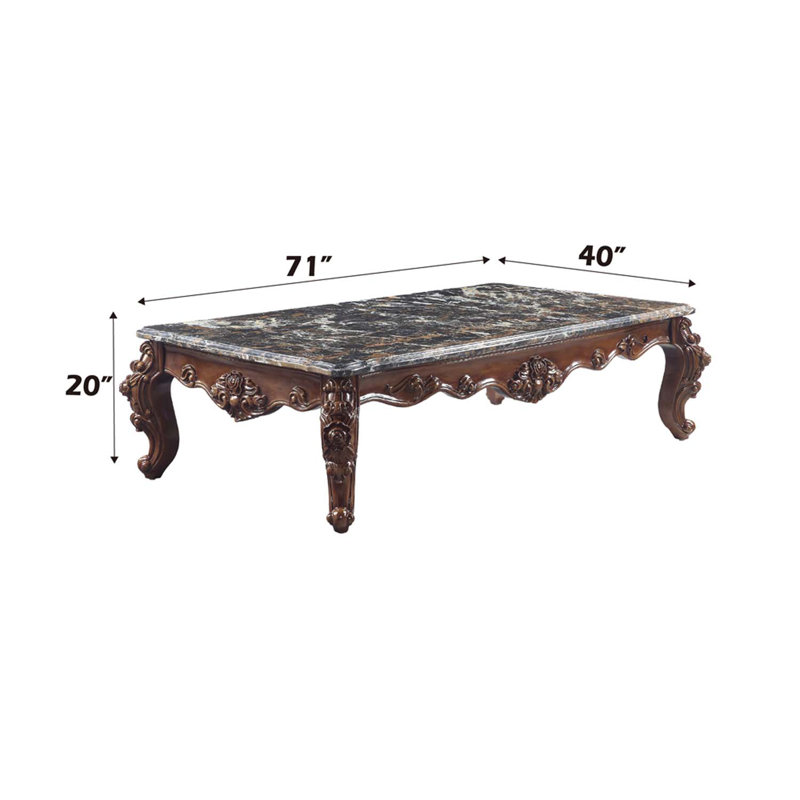 Marble Top Single Coffee Table