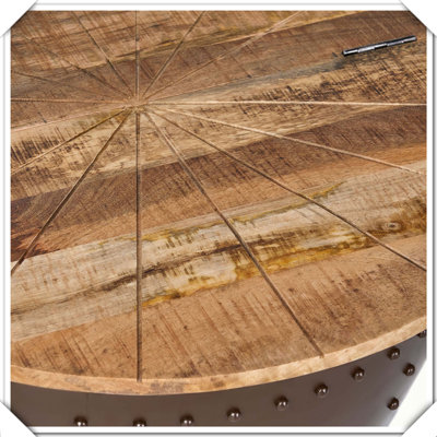 Wooden Iron Coffee Table Modern Stylish Functional Versatile Practical Elegant Compact