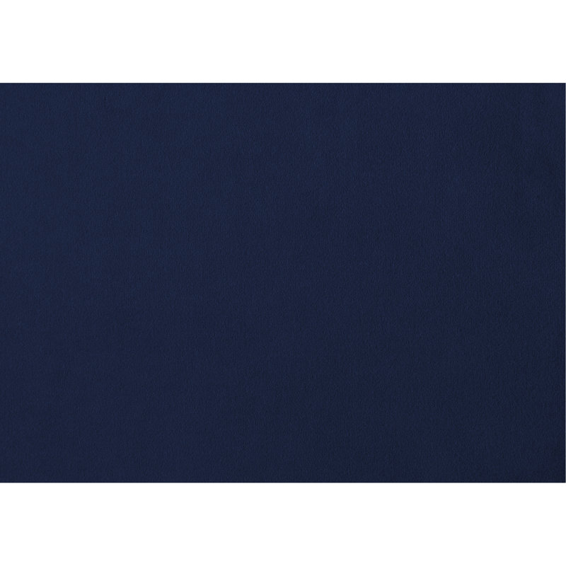 Coussin moelleux en velours bleu 1pc Comfort, Bleu