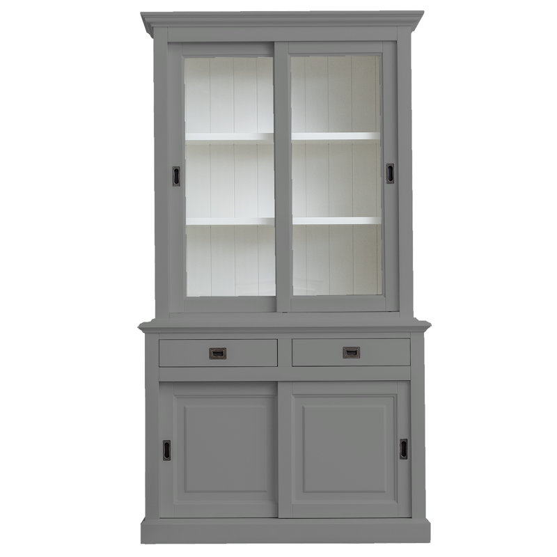 Analin 126 cm W Display Cabinet, Fossil