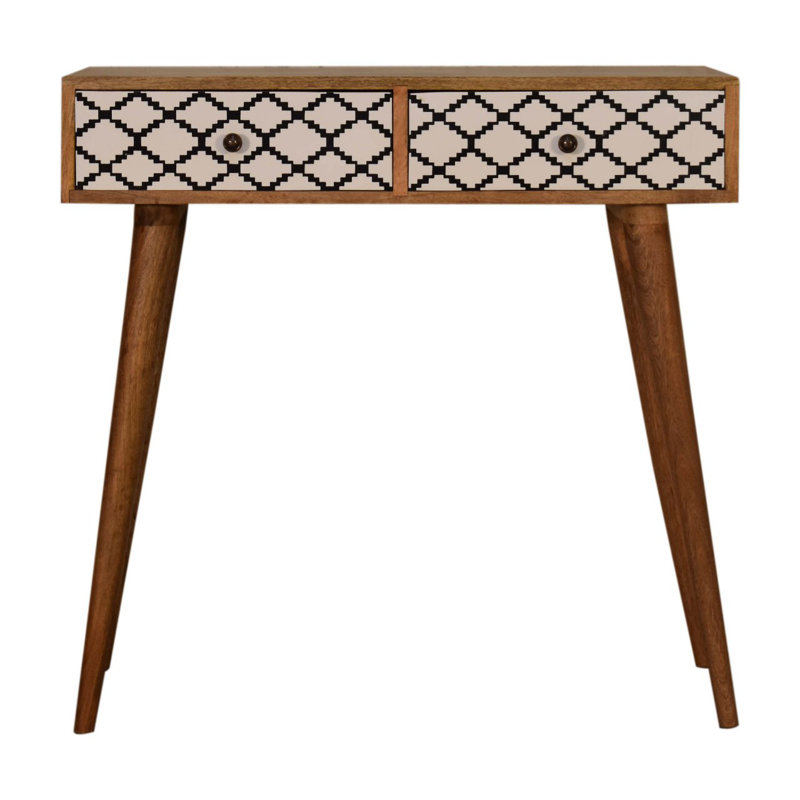 Powers 80cm Solid Wood Console Table