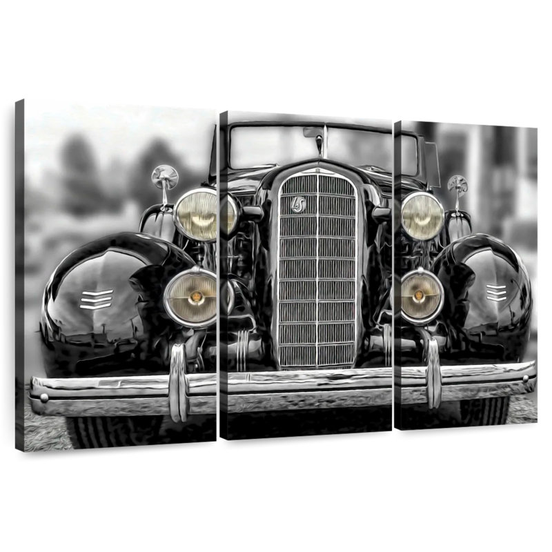 Mehar Vintage Cadillac II, H 20 po x l 33 po