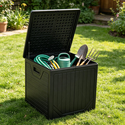 Boîte de rangement verrouillable en résine Balconera 150 gallons