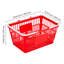 Rebrilliant Polyethylene Plastic Shopping Basket