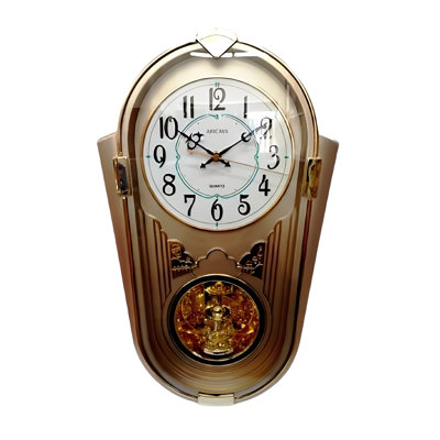 Steel Analogue Wall Clock