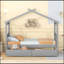 Lit en bois avec tiroirs-475882690