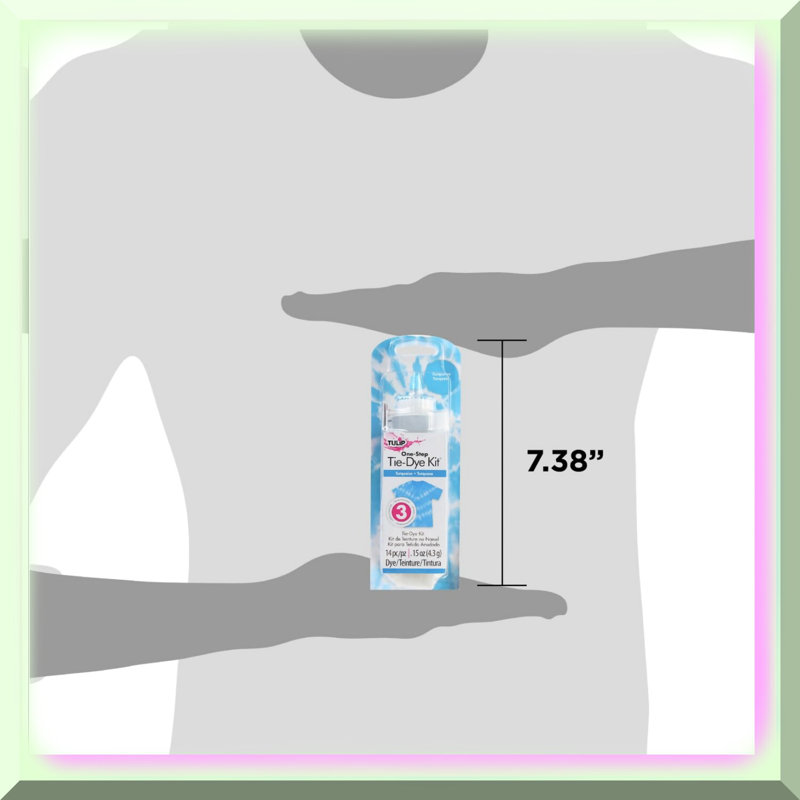 Turquoise Tie-Dye Kit for Fabric Dyeing
