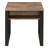 Solid Wood Top End Table with Storage