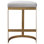 Ivanna Upholstered Stool with Metal Frame
