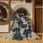 Machine Washable Space Brown Area Rug-1437765388