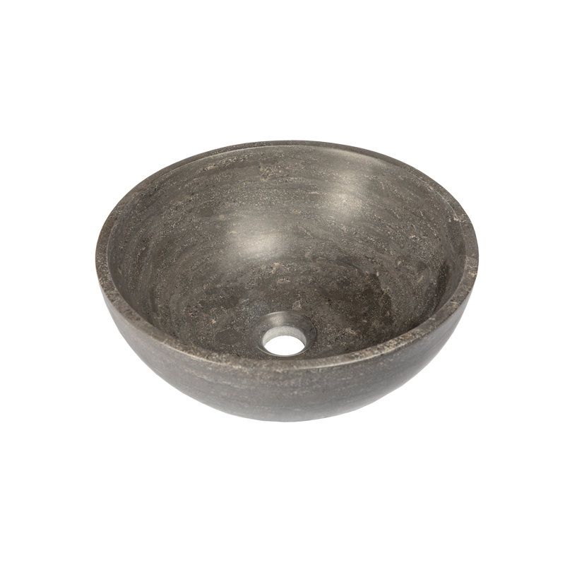 Eden Bath 14 " Stone Circular Bathroom Sink