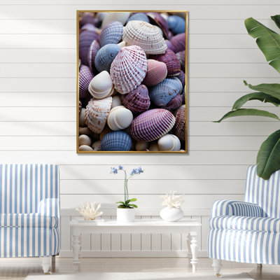 Beach Shells and Shadows III sur toile