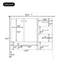 Meuble-lavabo 36 po avec lavabo en céramique-167996677