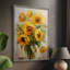 Reproduction encadrée FLORAL Series CDXLIX - bois massif-791157146