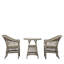 Cassara 2 - Person Patio Dining Set Round Table with Cushions Included