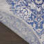 Tapis oriental bleu / ivoire Comptche-1732640505