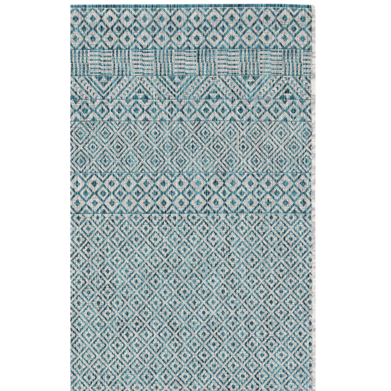 Abbieleigh Performance Southwestern Indoor/Outdoor Area Rug, Rectangle 2'7" x 5'
