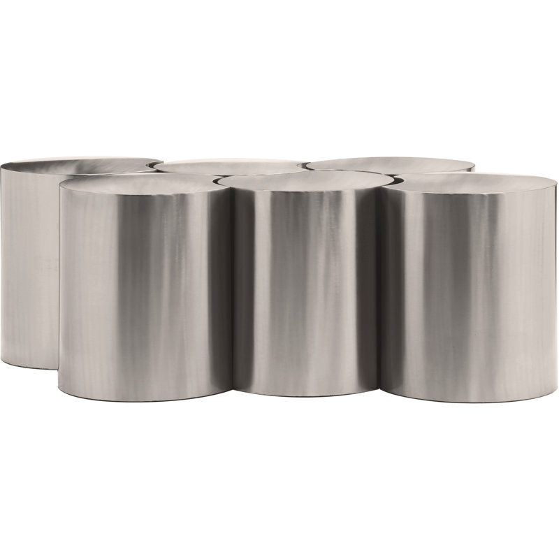 Hylie Coffee Table, Silver
