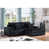Tissu noir est en rupture de stock