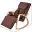 Chaise berçante confortable à pression de massage et coussin d'air complet en coton