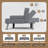 Cashten Single 65'' Upholstered Convertible Sofa-215414783